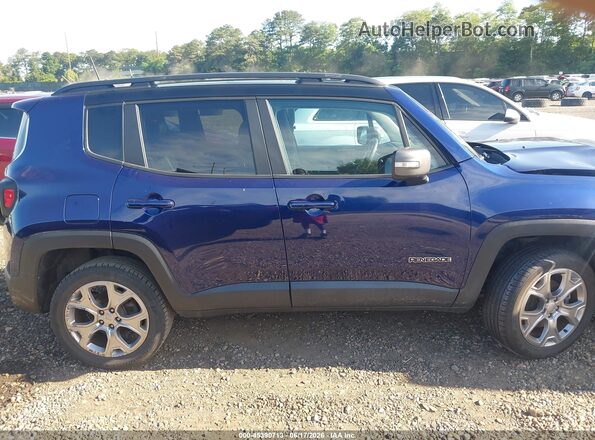 ZACNJBD18LPL95252 2020 JEEP RENEGADE Blue Вид задньої частини салону