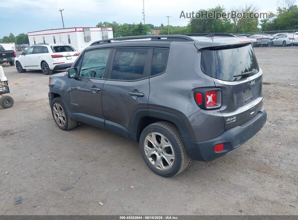 ZACNJBD18LPM06539 2020 JEEP RENEGADE Gray Trasero izquierdo