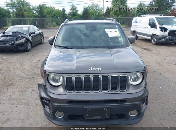ZACNJBD18LPM06539 2020 JEEP RENEGADE Gray Vista del cuadro de instrumentos