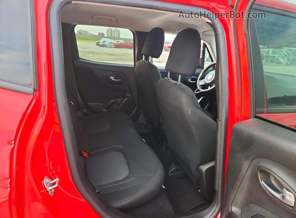 ZACNJCAB1MPM52363 2021 JEEP RENEGADE Red Widok tylnych siedzeń