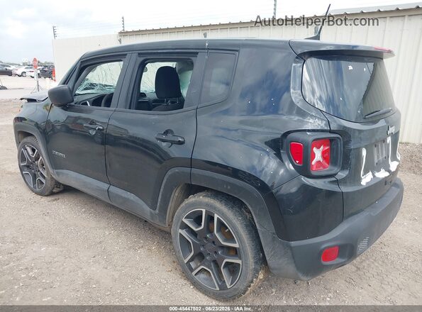 ZACNJCAB3MPM38402 2021 JEEP RENEGADE Black უკანა მარცხენა