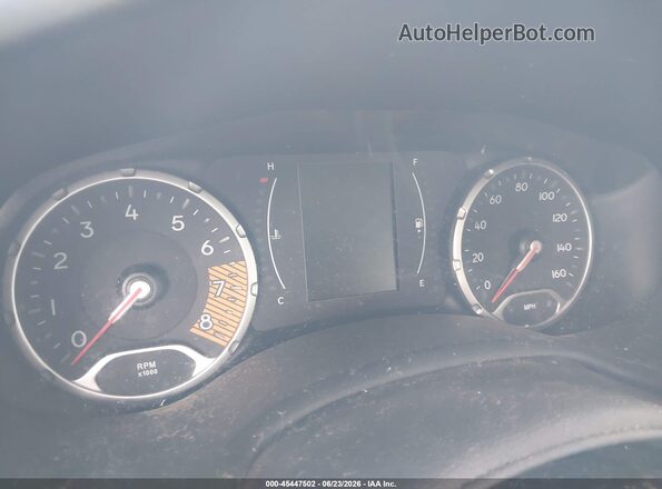 ZACNJCAB3MPM38402 2021 JEEP RENEGADE Black უკანა სავარძლების ხედი