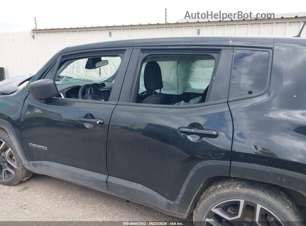 ZACNJCAB3MPM38402 2021 JEEP RENEGADE Black უკანა სალონის ხედი