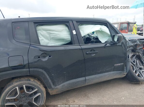ZACNJCAB3MPM38402 2021 JEEP RENEGADE Black ხელსაწყოთა პანელის ხედი