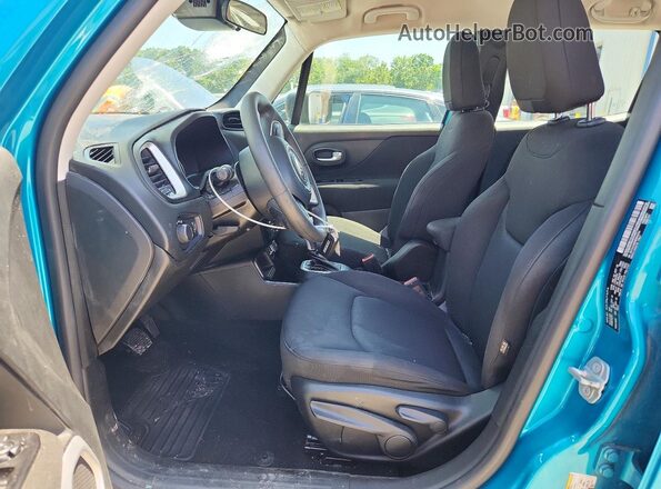 ZACNJCAB5MPM19334 2021 JEEP RENEGADE Бирюзовый Вид салона спереди