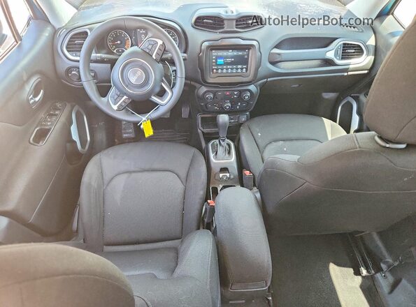 ZACNJCAB5MPM19334 2021 JEEP RENEGADE Бирюзовый Вид панели приборов
