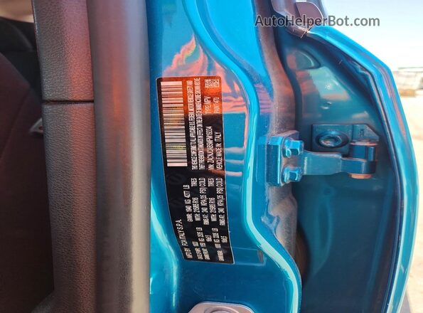 ZACNJCAB5MPM19334 2021 JEEP RENEGADE Бирюзовый Вид подкапотного пространства