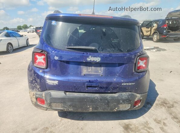 ZACNJCAB7MPM17374 2021 JEEP RENEGADE Синий 