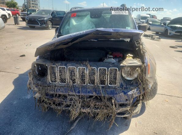 ZACNJCAB7MPM17374 2021 JEEP RENEGADE Синий 