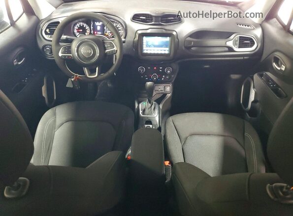 ZACNJCAB7MPM29847 2021 JEEP RENEGADE Зеленый Вид панели приборов