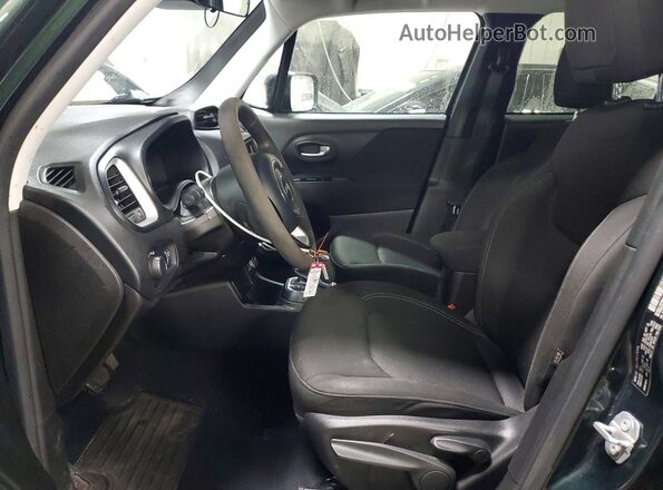 ZACNJCAB7MPM29847 2021 JEEP RENEGADE Зеленый Вид салона спереди