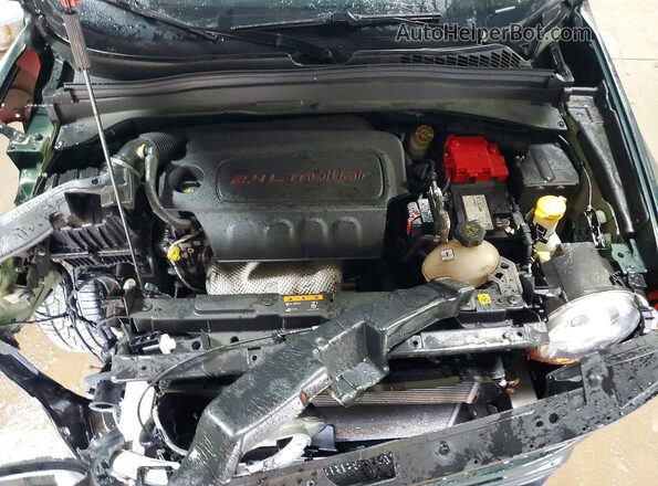 ZACNJCAB7MPM29847 2021 JEEP RENEGADE Зеленый Вид задней части салона
