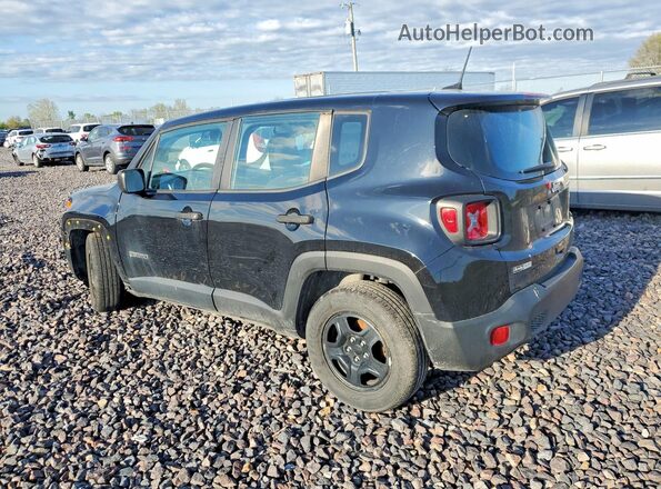 ZACNJCAB7MPM33168 2021 JEEP RENEGADE Black Trasero izquierdo