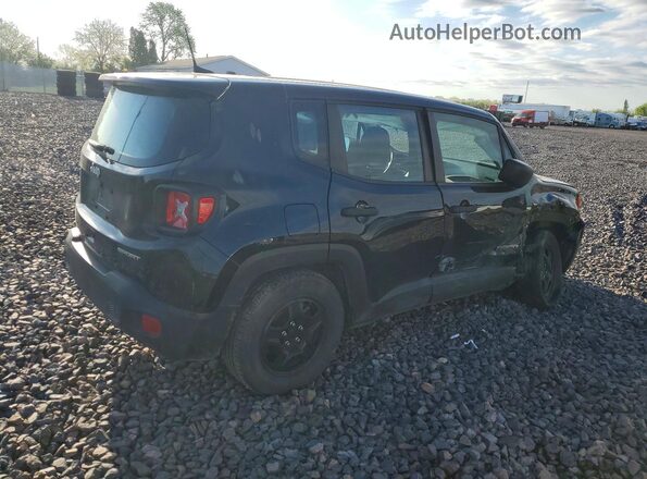 ZACNJCAB7MPM33168 2021 JEEP RENEGADE Black Trasero derecho