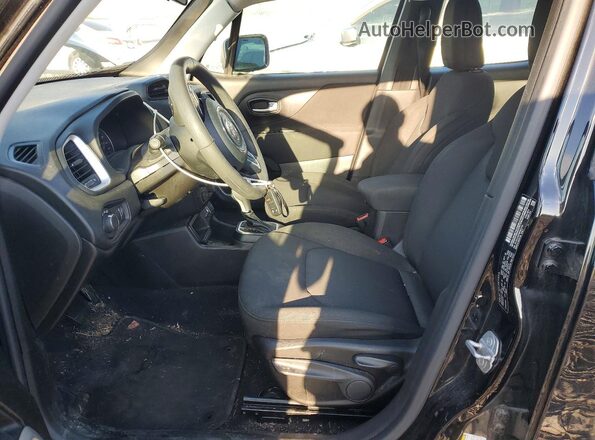 ZACNJCAB7MPM33168 2021 JEEP RENEGADE Black Vista interior delantera