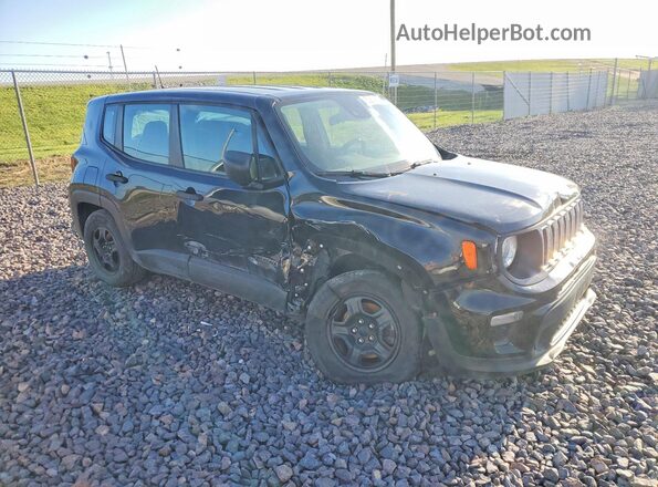 ZACNJCAB7MPM33168 2021 JEEP RENEGADE Black Delantero derecho