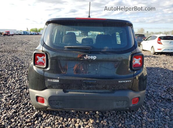 ZACNJCAB7MPM33168 2021 JEEP RENEGADE Black Vista trasera