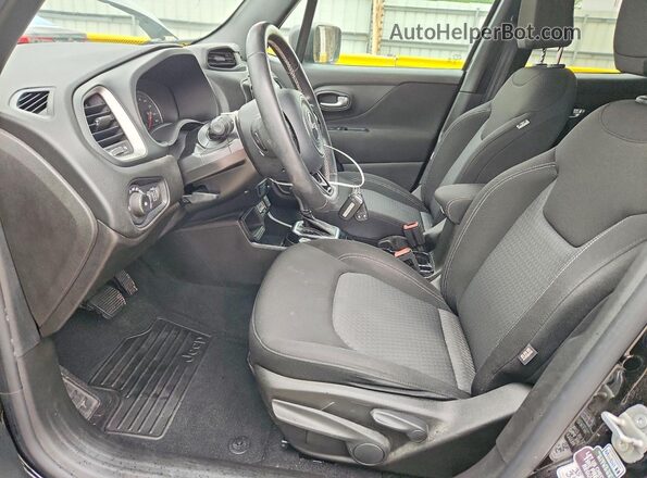 ZACNJCBB0MPM52269 2021 JEEP RENEGADE Black Front interior view