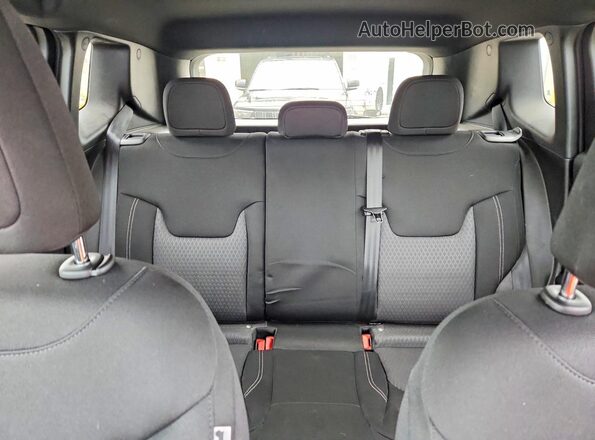 ZACNJCBB0MPM52269 2021 JEEP RENEGADE Black Rear seats view