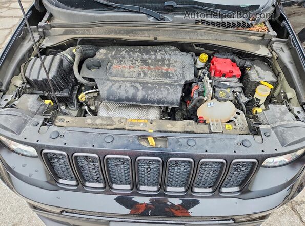 ZACNJCBB0MPM52269 2021 JEEP RENEGADE Black Engine compartment view