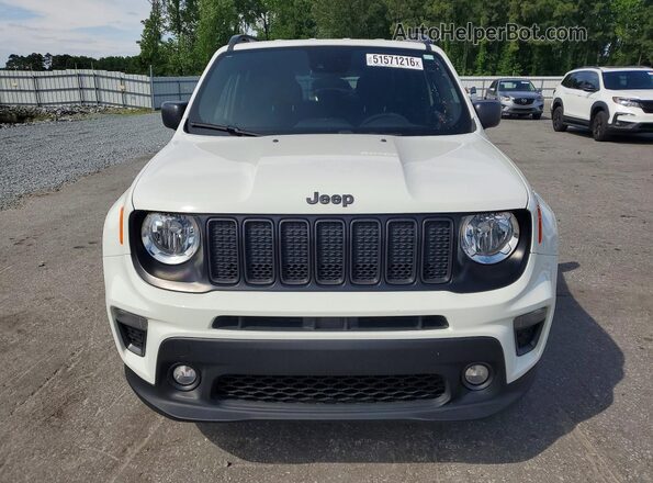 ZACNJCBB3MPM51973 2021 JEEP RENEGADE White Front view