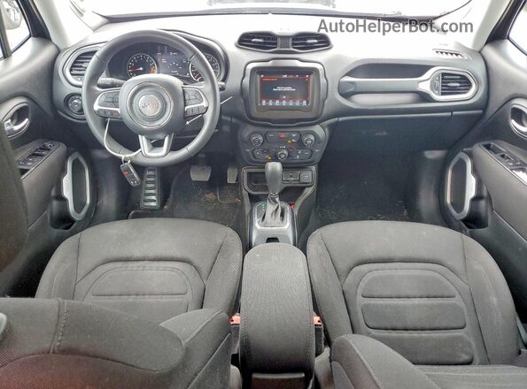 ZACNJCBB6MPN20817 2021 JEEP RENEGADE Black Առջևի վահանակի տեսք