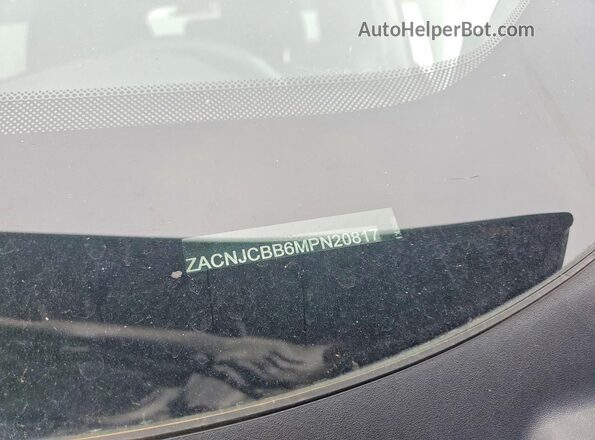 ZACNJCBB6MPN20817 2021 JEEP RENEGADE Black Շարժիչի բաժամունքի տեսք