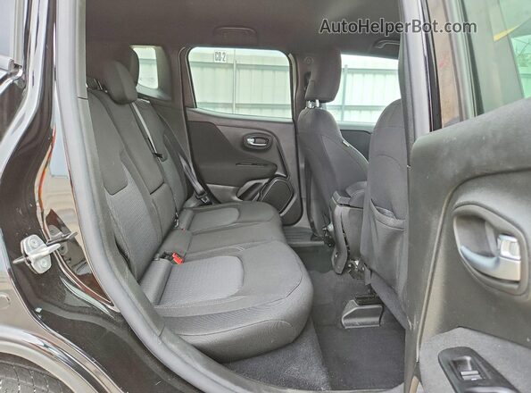 ZACNJCBB7MPN16422 2021 JEEP RENEGADE Black Rear interior view