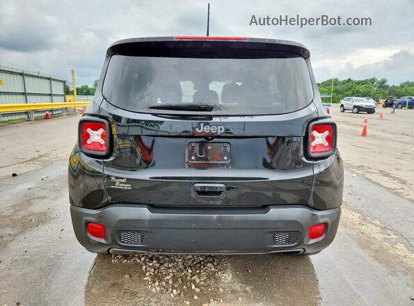 ZACNJCBB7MPN16422 2021 JEEP RENEGADE Black Rear view