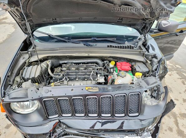 ZACNJCBB7MPN16422 2021 JEEP RENEGADE Black Engine compartment view