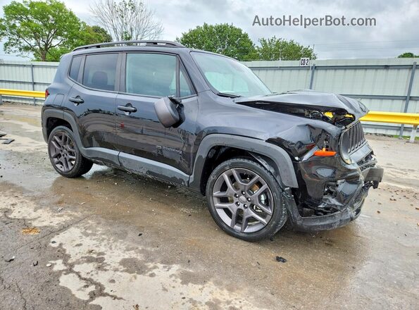 ZACNJCBB7MPN16422 2021 JEEP RENEGADE Black Front right