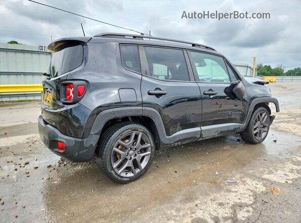 ZACNJCBB7MPN16422 2021 JEEP RENEGADE Black Rear right