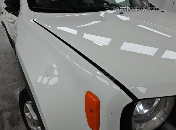 ZACNJCBB9MPN15983 2021 JEEP RENEGADE White Widok wnętrza 360 stopni