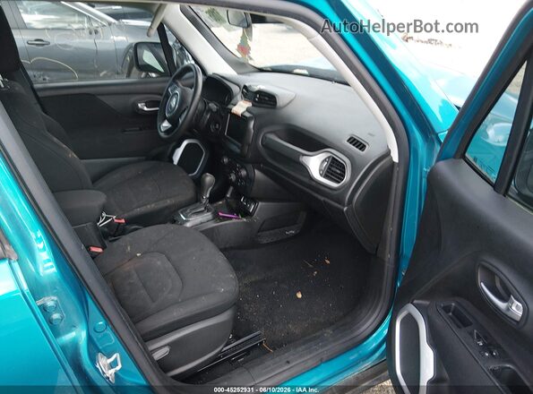 ZACNJCBBXMPN28712 2021 JEEP RENEGADE Teal Вид салону спереду