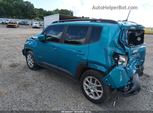 ZACNJCBBXMPN28712 2021 JEEP RENEGADE Teal Задня ліва чверть