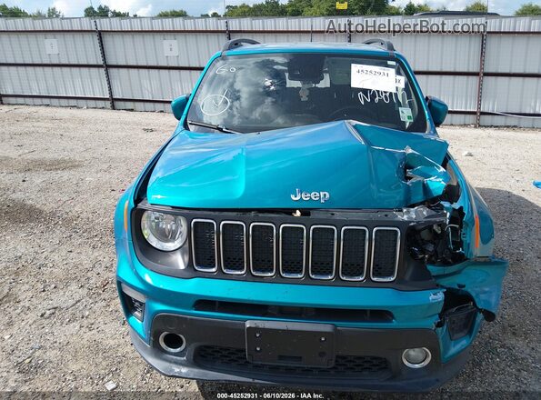 ZACNJCBBXMPN28712 2021 JEEP RENEGADE Teal Вид задньої частини салону
