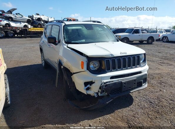 ZACNJDA13NPN46243 2022 JEEP RENEGADE White წინა ხედი