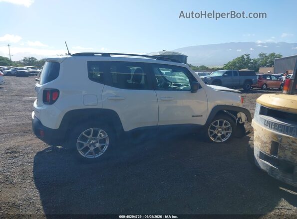 ZACNJDA13NPN46243 2022 JEEP RENEGADE White უკანა სალონის ხედი