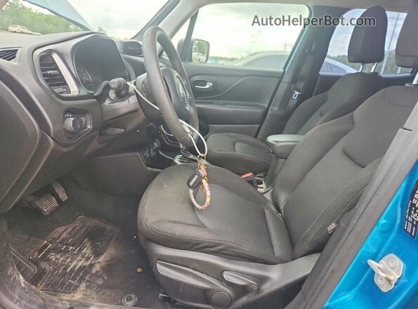 ZACNJDA13NPN63852 2022 JEEP RENEGADE Turquoise 