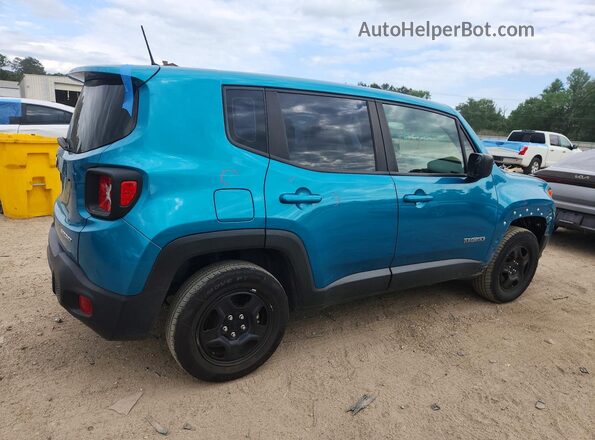 ZACNJDA13NPN63852 2022 JEEP RENEGADE Turquoise 
