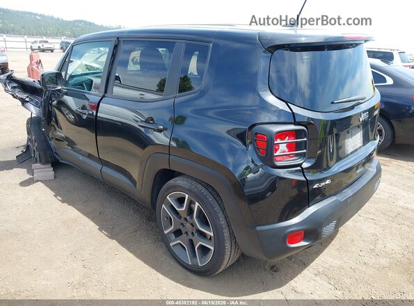 ZACNJDAB0MPM96277 2021 JEEP RENEGADE Black უკანა მარცხენა