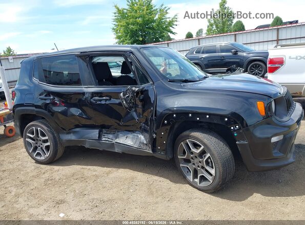 ZACNJDAB0MPM96277 2021 JEEP RENEGADE Black სალონის 360-გრადუსიანი ხედი