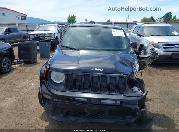 ZACNJDAB0MPM96277 2021 JEEP RENEGADE Black უკანა სალონის ხედი
