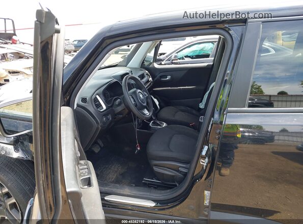ZACNJDAB0MPM96277 2021 JEEP RENEGADE Black წინა სალონის ხედი