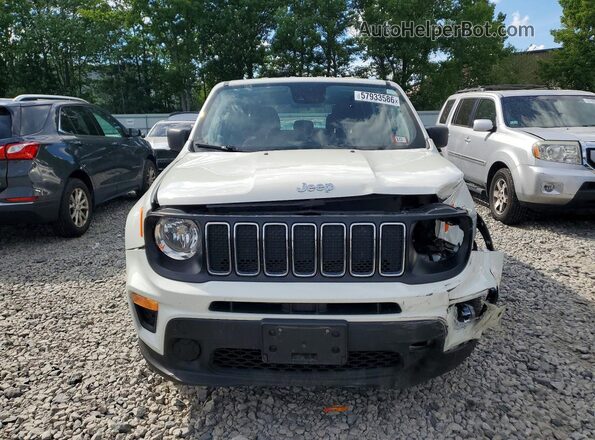 ZACNJDAB0MPM54577 2021 JEEP RENEGADE White Vista frontal