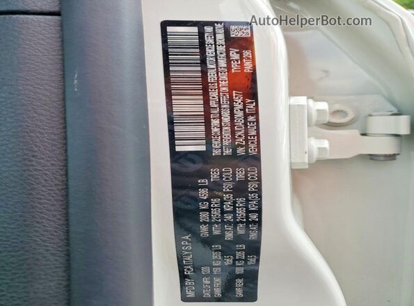 ZACNJDAB0MPM54577 2021 JEEP RENEGADE White Vista del compartimento del motor