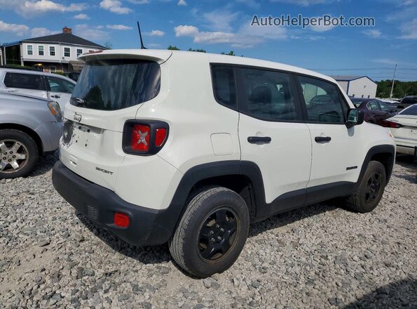 ZACNJDAB0MPM54577 2021 JEEP RENEGADE White Trasero derecho