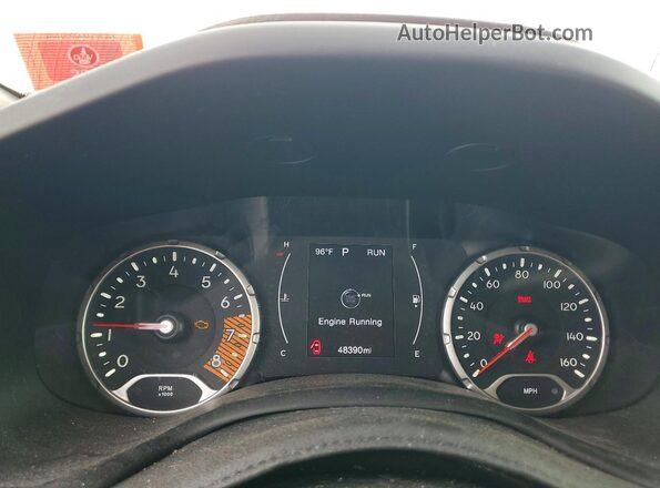 ZACNJDAB0MPM54577 2021 JEEP RENEGADE White Vista del cuadro de instrumentos