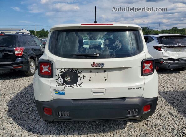 ZACNJDAB0MPM54577 2021 JEEP RENEGADE White Vista trasera