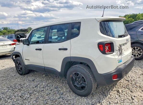 ZACNJDAB0MPM54577 2021 JEEP RENEGADE White Trasero izquierdo